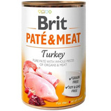 Brit Care Paté Y Meat Pavo 400g Lata Para Perro
