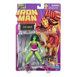 She-hulk Marvel Legends Iron Man Wave 6 Pulgadas