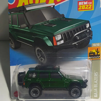 Hot Whees 95 Jeep Cherokee C-10 Usa Color Verde oscuro | Envío gratis