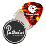 Palheta Guitarra Violão Baixo Harmonics 0,71mm - 5 Unidades