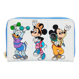 Cartera Loungefly Disney Mousercise Color Blanco