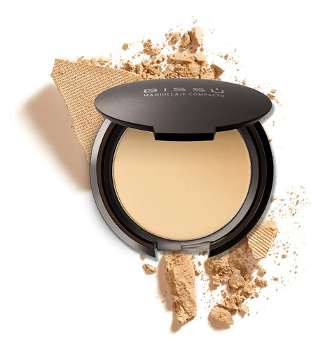 Maquillaje Polvo Compacto Bissú Varios Tonos Original