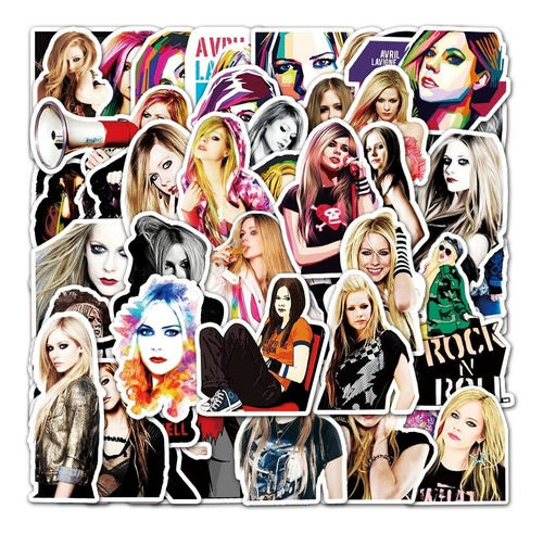 Pegatinas De Grafiti De La Cantante Avril Lavigne, 10/30/50