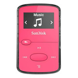 Sandisk 8gb Clip Jam Reproductor Mp3, Rosa - Ranura Para Tar