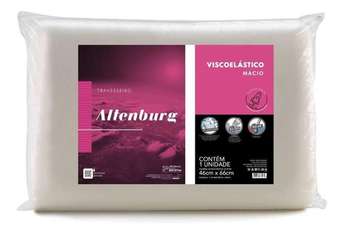 Travesseiro Altenburg Visco Elástico Nasa 46x66