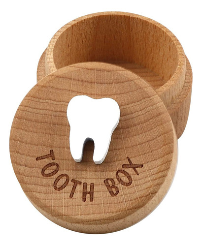 Tooth Fairy Box, Caja De Madera Tallada En 3d Para Niño O N
