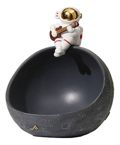 Fwefww Cuenco Para Llaves De Astronauta, Resina, Figura De