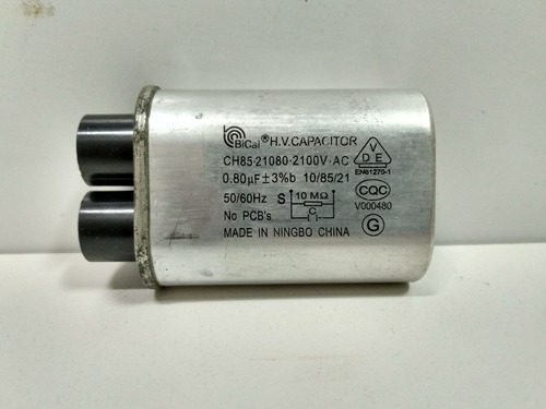 Capacitor Para Microondas Brastemp Maxi Bms 35 Original 