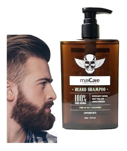 Shampoo De Barba Natural Refrescante 260ml 