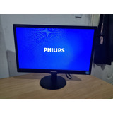 Monitor Philips 18 Pulgadas Led Full Hd Negro 