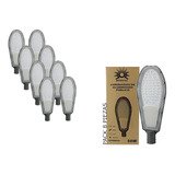 Lampara Led Suburbana 50w Alumbrado Exterior Ip65 8 Piezas