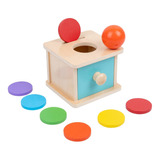 Adena Montessori Caja De Monedas De Juguetes Para Bebés Con