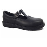 Zapato Colegial Ferli Belmonte Hebilla 7430k Escolar Kairi