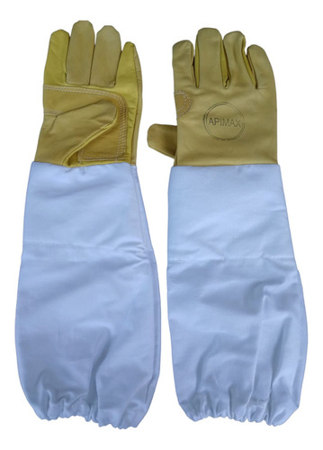 Guantes Apícola De Vaqueta Reforzada 