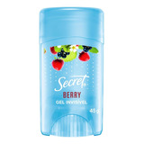 Desodorante Antitranspi. Secret Gel Frutas Vermelhas 45g