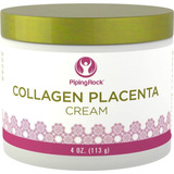 Crema De Colágeno Y Placenta De 4 Onzas | Para Cara Y Cuerpo