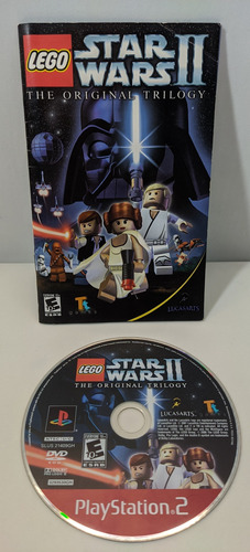 Jogo Lego Star Wars 2 Ps2 Original Sem Label