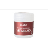 Pó P/ Decoração Mago Vermelho 5g