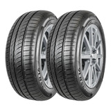 Dupla Llantas 185/65r14 Pirelli P1 Cinturato Verde Msi