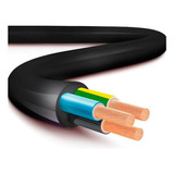 Cable Cordón Negro 3x0.75 Mm2  10 Mts