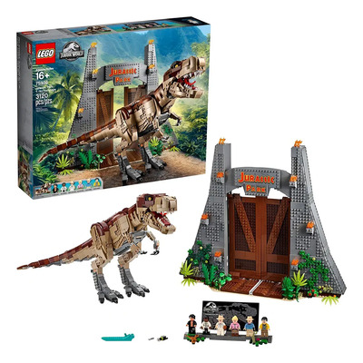 Lego Jurassic Park Caos Del T-rex Ucs 75936 - 3120 Pz | Meses sin interés