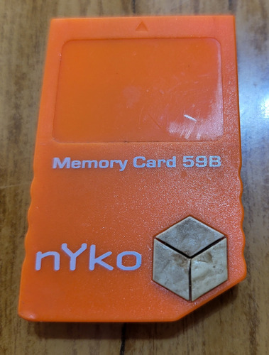 Memory Card Gamecube Niko 59 Bloques, 