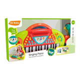 Piano Karaoke Con Grabadora Ok Baby Okbb0243 Color Multicolor