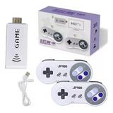 Videogames Super Nintendo 2 Controles Sem Fio +1500 Jogos