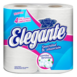 Papel Higienico Elegante 30 Metros Blanco Premium Bulto 48un