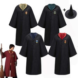 Disfraz De Harry Potter Para Niños Adultos, Capa De Hufflepu