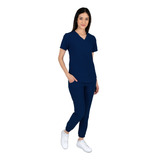 Uniforme Medico Jogger Dama Cherlooks® - Marino