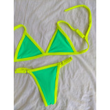 Bikini Triangulito Combinada Lycra
