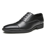 Zapatos Oxford De Negocios Con Cordones