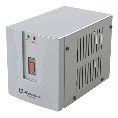 Regulador Voltaje Koblenz RI-2502 2500va 1 Contacto Para Línea Blanca, Refrigerador, Microondas, Lavadora Color Blanco | Envío gratis