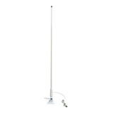 Antena Marina Vhf - 2.4m Super Ganancia - Soporte Rebatible