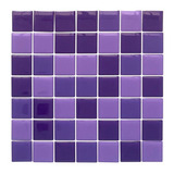 Pastilha Adesiva Resinada Azul 3 D Kit 15 Placas Adesivo 3 M Cor Roxo P206clb