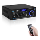 Amplificador De Audio Ak45 De 600w Con Bluetooth 110v/12v