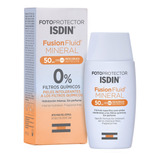 Fotoprotector Fusion Fluid Mineral Spf 50 Isdin X 50 Ml