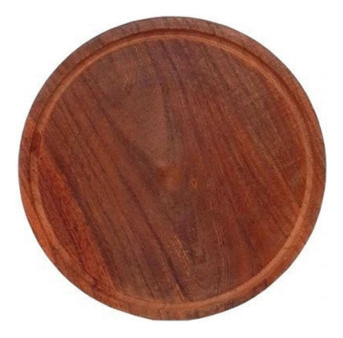 Tabla Pizzera Plato Algarrobo Madera 30 Cm Pizza Reforzado