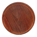 Tabla Pizzera Plato Algarrobo Madera 30 Cm Pizza Reforzado