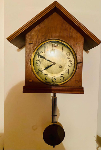 Reloj Antiguo Con Pendulo