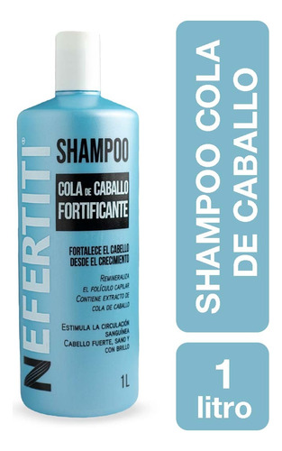 Shampoo Cola De Caballo Para Mayor Crecimiento De Cabello