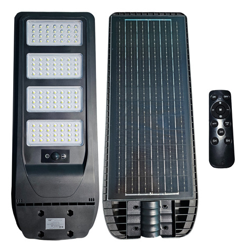 Lampara Solar Suburbana Led 200w Exterior Control Remoto Hee