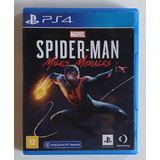 Spider Man Miles Morales Ps4 Mídia Física Impecável 