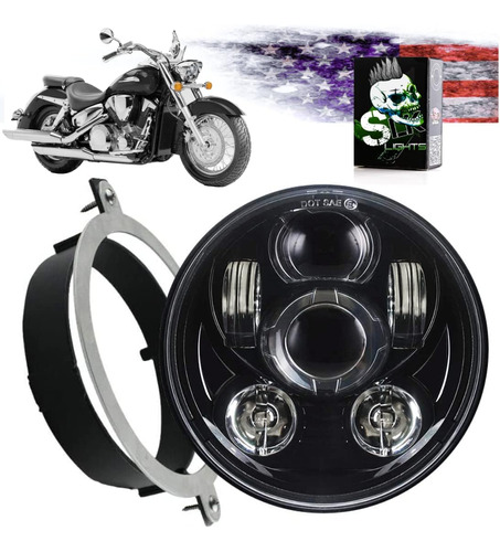 Slk-lights Vtx 5 3/4 Pulgadas Led Daymaker Kit De Faros Dela