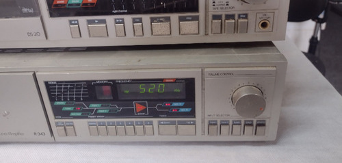 Rádio Amplificador Stereo Receiver Gradiente R343