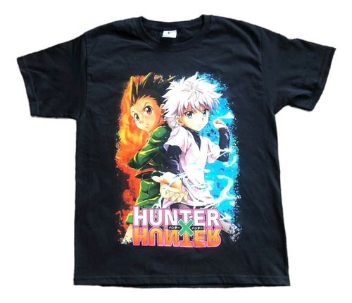 Polera Diseño Hunterxhunter Cazador X Anime Otaku Kawaii