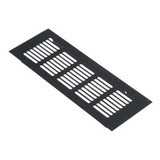 Rejilla De Ventilación Para Mueble Negro 225x80mm Rv-225-n