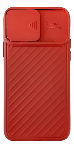 Funda Protector Deslizante Rojo Para iPhone 7 8 Se2020 + Kit