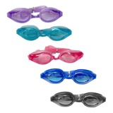 Lentes Natacion Gafas Piscina Unisex  Colores Tapones Oidos